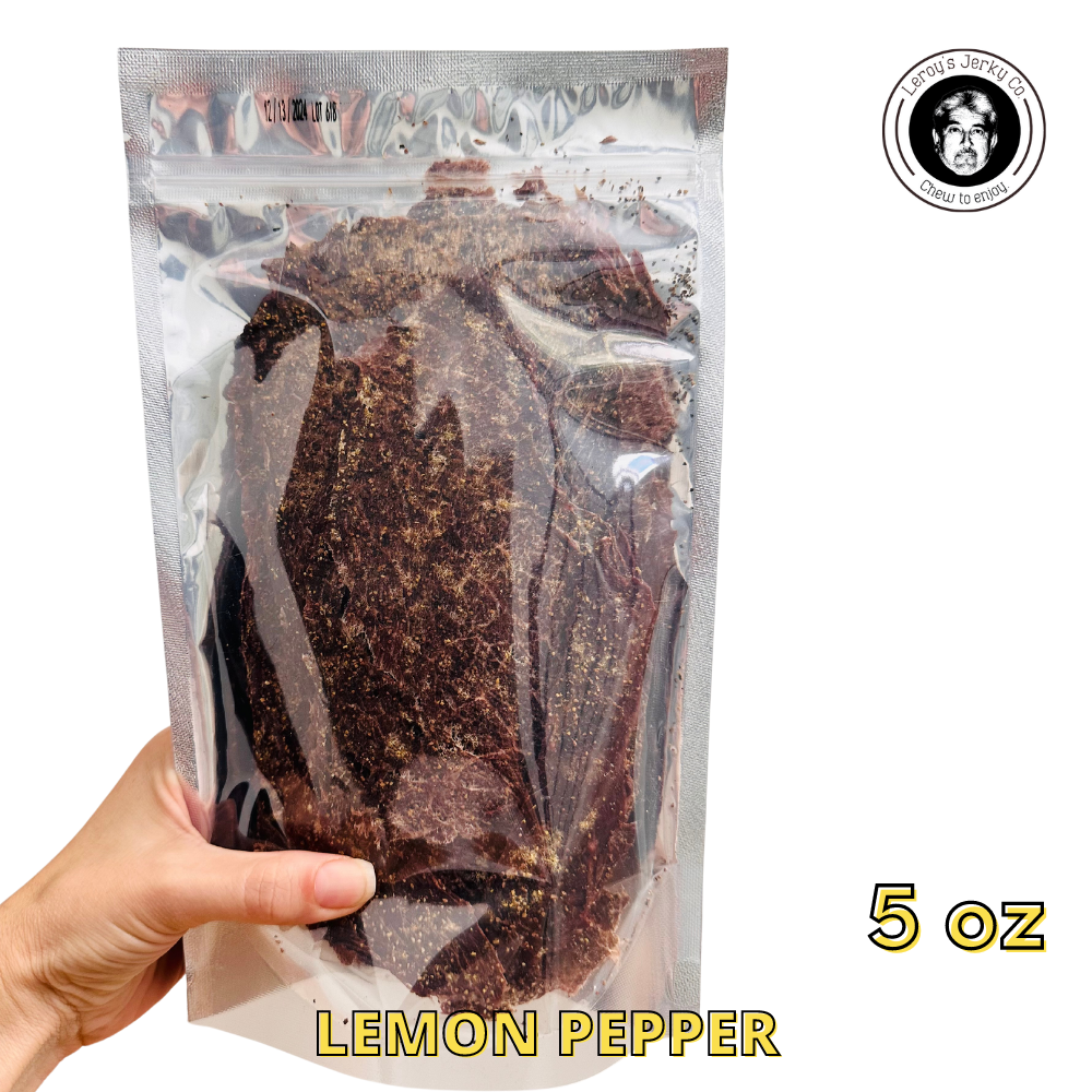 LEMON PEPPER Beef Jerky