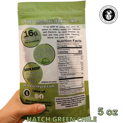 HATCH GREEN CHILE Beef Jerky